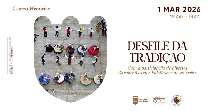 Ponte de Lima celebra tradição com o “Encontro Concelhio de Bombos” e o “Desfile da Tradição” | 1 de março – Centro Histórico